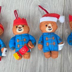 Paddington Bear Christmas tree decorations