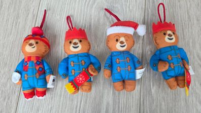 Paddington Bear Christmas tree decorations