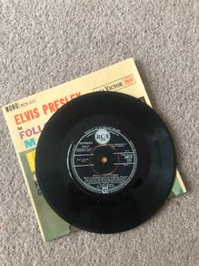 Elvis Presley Follow That Dream Vinyl 7 Inch Singles Picture Sleeve Irish