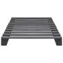 Pallet Bed Frame Grey Solid Pine Wood 90x200 cm Image 3