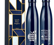 Brand New Gift for teacher and teacher stainless steel drinking bottle water bottle.