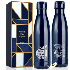 Brand New Gift for teacher and teacher stainless steel drinking bottle water bottle.