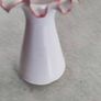Fenton Rose Crest Pottery small Vase. Image 9
