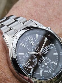 Watch Seiko Chronograph.
