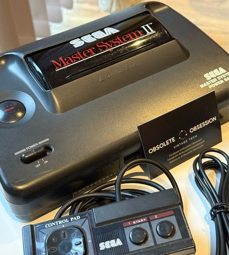 Rare Sega Master System II Sonic Built-In-Excellent Condition