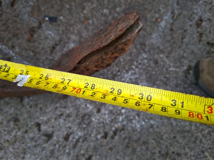 Very Large Heavy 19th Century Wrought Iron Anchor