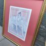 Framed Toulouse Lautrec Dancer Print Image 8