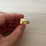 GUESS Men's Gold Ring 60mm Image 2