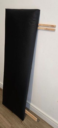 Luxury Black Leather Headboard (Double bed)