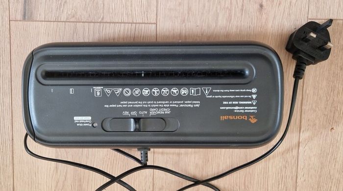 Bonsaii 6 Sheet Paper and Credit Card Shredder