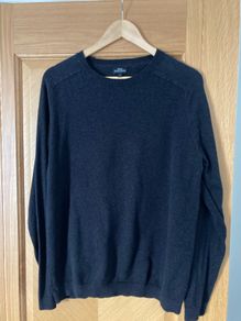 Next Charcoal Jumper Size L