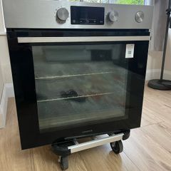 Electric oven with built in air fryer