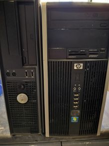 Dell OptiPlex and HP desktop PCs