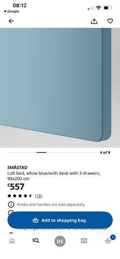 ikea high sleeper bed