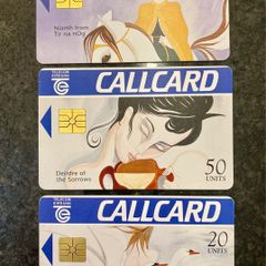 Three Irish Legends Callcards