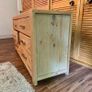 Solid Wood Dressing Table with Huge Mirror - Perfect Condition Image 5