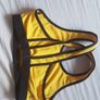 SHOCK ABSORBER sport top size xs 6 worn once yellow Image 3