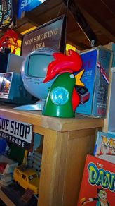 1990s kelloggs rooster alarm clock..
