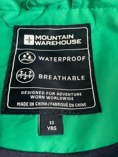 Mountain warehouse jacket