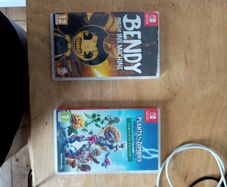 bendy and the Ink machine + plants Vs zombies battle for neighbourville physical game switch games