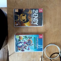 bendy and the Ink machine + plants Vs zombies battle for neighbourville physical game switch games