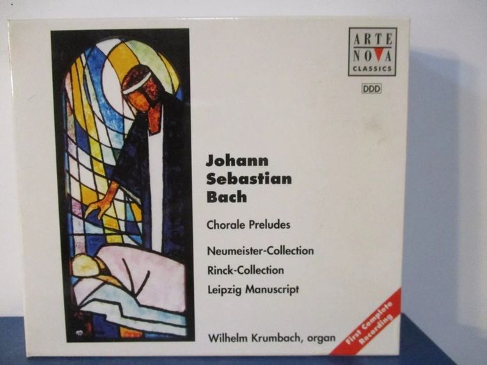Johann Sebastian Bach. Chorale Preludes. 3 x CD Boxset. Free Postage!