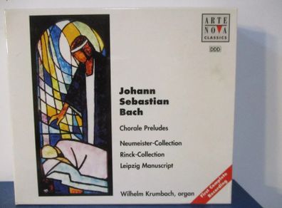 Johann Sebastian Bach. Chorale Preludes. 3 x CD Boxset. Free Postage!
