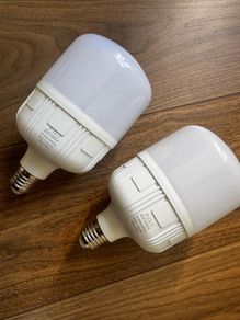 30W warm white lamp x2