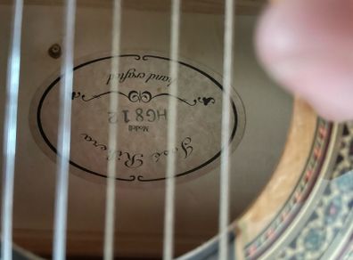 1/2 size guitar