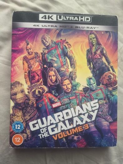 Guardians Of The Galaxy 4k Ultra HD Blu-Ray Plus Blu-Ray
