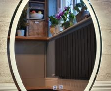 LED Bathroom Mirror 60x80cm Dual LED Fog Free