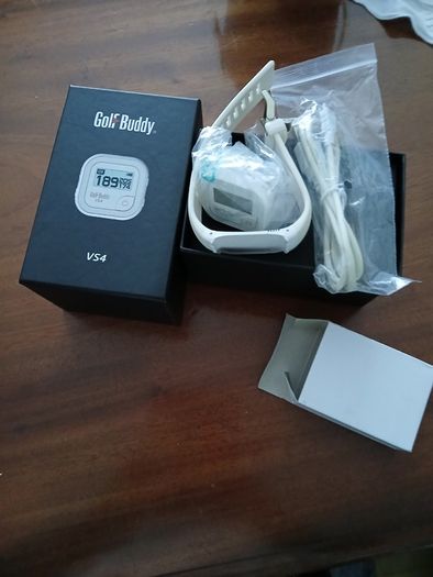 New 36 hole titanium battery  unopened.. And Watch yardage  new in box.