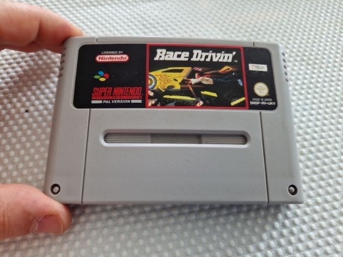 Race Drivin Snes Super Nintendo Arcade Retro Games Original