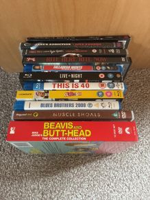 blu ray and dvd collection