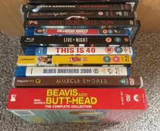 blu ray and dvd collection