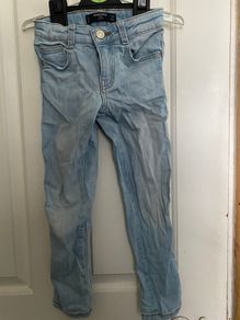 Light blue girl's jeans 110 Mango