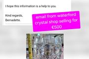 Waterford crystal