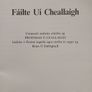 Failte Ui Cheallaigh music score book Image 4