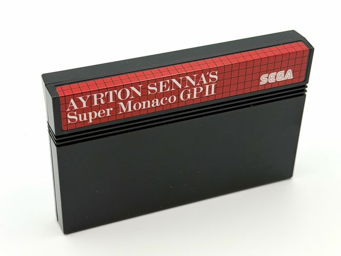 Ayrton Sennas Super Monaco GP 2 for Sega Master System - Boxed and Minty