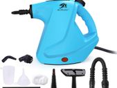 Handheld Steam Cleaner, 450ML Large Capacity Steam Cleaner, Multi Purpose Portable Steam Cleaner with 9-Piece Accessory Set for Home Use, Steam Cleaner for Sofa, Bed Bugs, Floor, Home, Toy