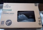 Lidl Crivit Men's Running Shoes Cross Country Trainers 10 UK 44 EU Grey High Vis