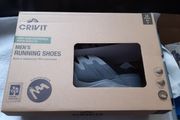 Lidl Crivit Men's Running Shoes Cross Country Trainers 10 UK 44 EU Grey High Vis