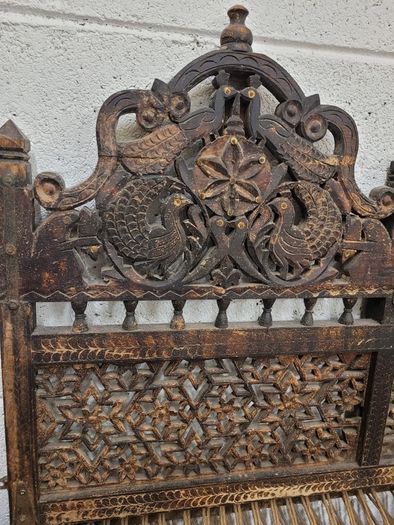 3 Antique Meditation Chairs ,1 Double and 2 Single for sale