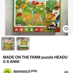 Farm interactive puzzle