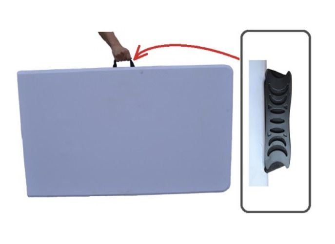 FREE delivery 6ft (180cm) Compact folding table (catering/market/worktop)
