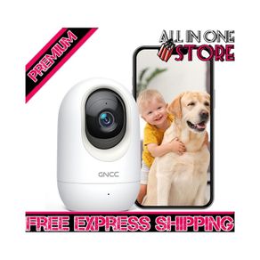 Indoor Camera, Security Camera, CCTV Camera, 360 Degree Camera House Security, Motion/Sound Detection, 2-Way Audio, Night Vision, APP Control (FREE SHIPPING)