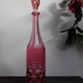 Vintage Bohemian glass decanter Image 2