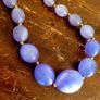 Vintage lavender necklace Image 3