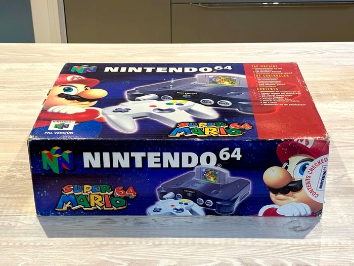 Nintendo N64 Mario Edition Console - Boxed
