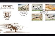 1987 Jersey The 50th Anniversary of Jersey Airport Commemorative Stamps First Day cover (FDC)
